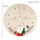 thumbnail image 3 of Falda de árbol de Navidad ZHAOCHENG 108 cm para decoraciones de fiestas navideñas, 3 of 5