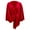Red, variant on Elegant Solid Color Shawl Cape For Women Soft And Comfortable Poncho Outerwear Women's Wraps And Shawls with Sleeves Jacket Buttons for Women Hooded Cloak with Sleeves for Women Colorful Scarf Winter