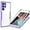 Purple, variant on 360°All-Inclusive Phone Case for Samsung Galaxy S23 Ultra (Not S23), [Built in Screen Protector] Dual Layer Full Body Shockproof Clear Cover Case [Not-Yellowing] for Galaxy S23 Ultra QB-Green