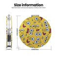 thumbnail image 3 of Zufioo SpongeBob SquarePants for Portable Pocket Makeup Mirror, Foldable Handheld Magnifying Beauty Mirror Suitable for Wallet Handbag for Women-Round Shape, 3 of 9