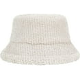 thumbnail image 2 of CoCopeaunts Plain Bucket Hats for Women Lamb Plush Soft Warm Fisherman Hat Winter Solid Color Casual Lady Outdoor Bucket Cap, 2 of 8