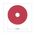 thumbnail image 2 of Boardwalk BWK4014RED 14 in. dia Standard Buffing Floor Pads, Red - 5 per Case, 2 of 2