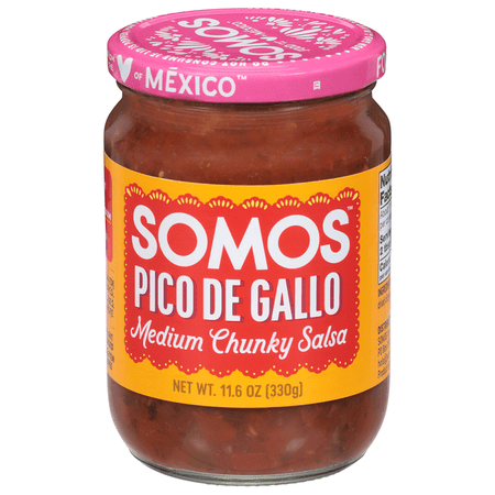 (Pack of 12) Somos Salsa Pico De Gallo Medium 11.6 Oz