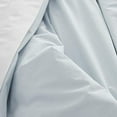 thumbnail image 3 of 100% Cotton Queen Percale Duvet Set (3 Piece) Spa Blue Solid Garment Wash by Simply Put, 3 of 7