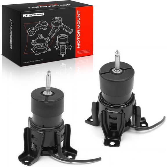 A-Premium 2-PC Set Front and Rear Engine Motor Mount Kit Compatible with Nissan Altima 2007-2012 V6 3.5L, Maxima 2009-2014 V6 3.5L