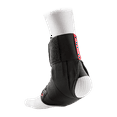 McDavid 195 Ultralight Ankle Brace with Figure8 Strap, Black, Large