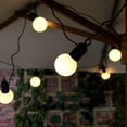 thumbnail image 2 of LINLIN Solar Outdoor Bulb String Lights, 5m 20LED Festoon Bulb String Light Globe Light Bulb Fairy Lights Waterproof for Garden Indoor, 2 of 8