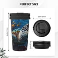thumbnail image 3 of Goofa Ocean Coral Turtle for Insulated Travel Coffee Mug Spill Proof Leak Proof 16 OZCoffee Tumbler Reusable Coffee Cups with Lids Thermos for Hot and Cold Drink, 3 of 8
