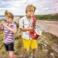 thumbnail image 2 of Olilia Toy Saxophone Toy Trumpet Clarinet Toy Saxaboom Kids Instruments ,with Light & Music Early Education Toy, for 3 4 5 6 7 Year & Up Old boy Girls - Red, 2 of 4