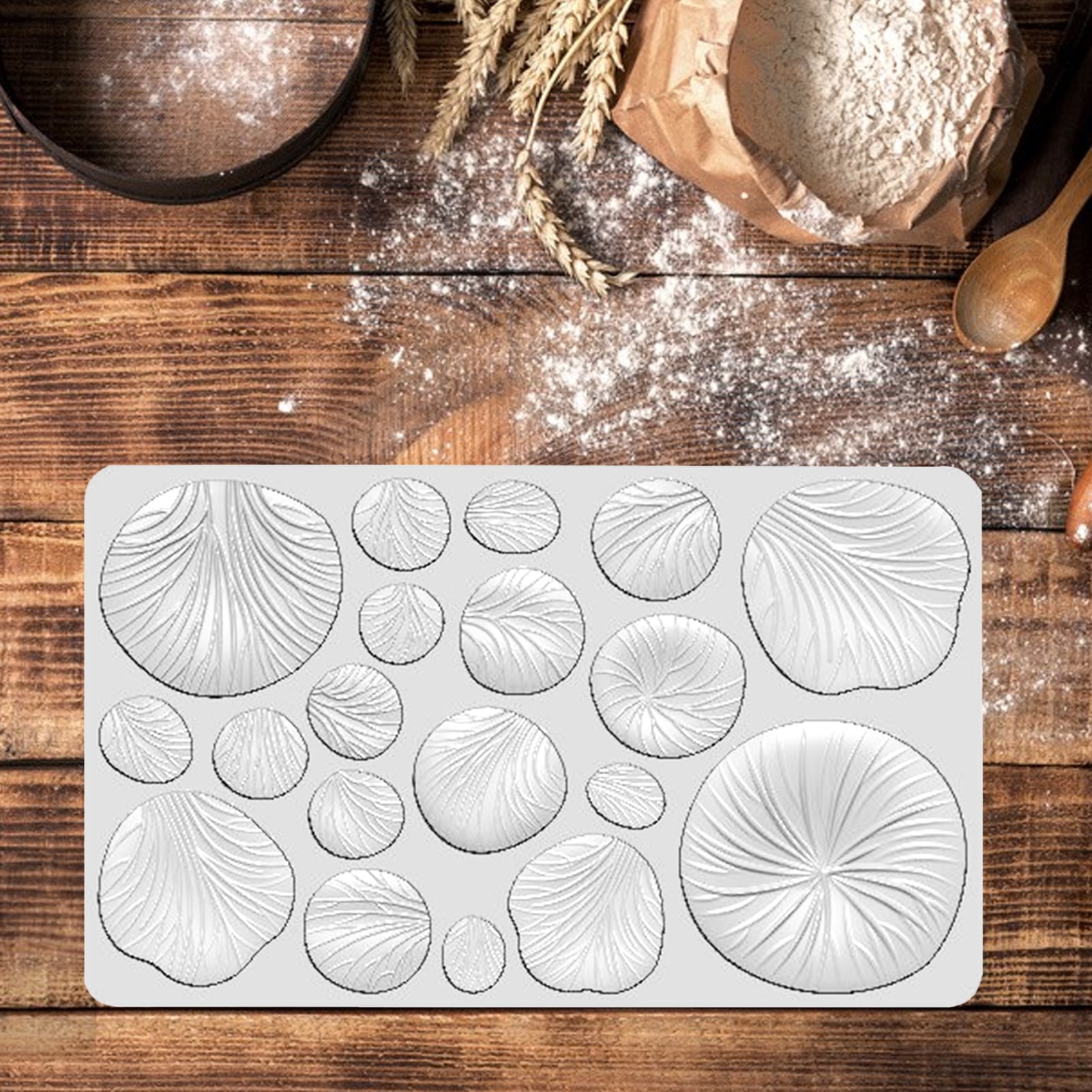 Mushrooms silicone mold for fondant DIY cake decoration L318 - Silicone  Molds Wholesale & Retail - Fondant, Soap, Candy, DIY Cake Molds