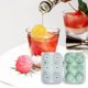 thumbnail image 4 of Utensilios de cocina, accesorios de cocina, una práctica bandeja de hielo para uso doméstico, apta para diversos tipos de vino y bebidas, que realza el sabor de 6 bolas de hielo. Compartimento de sili, 4 of 9