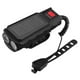 thumbnail image 1 of Bike Horn Headlight Solar/USB Dual Charging Bike Horn Light Black, 1 of 5