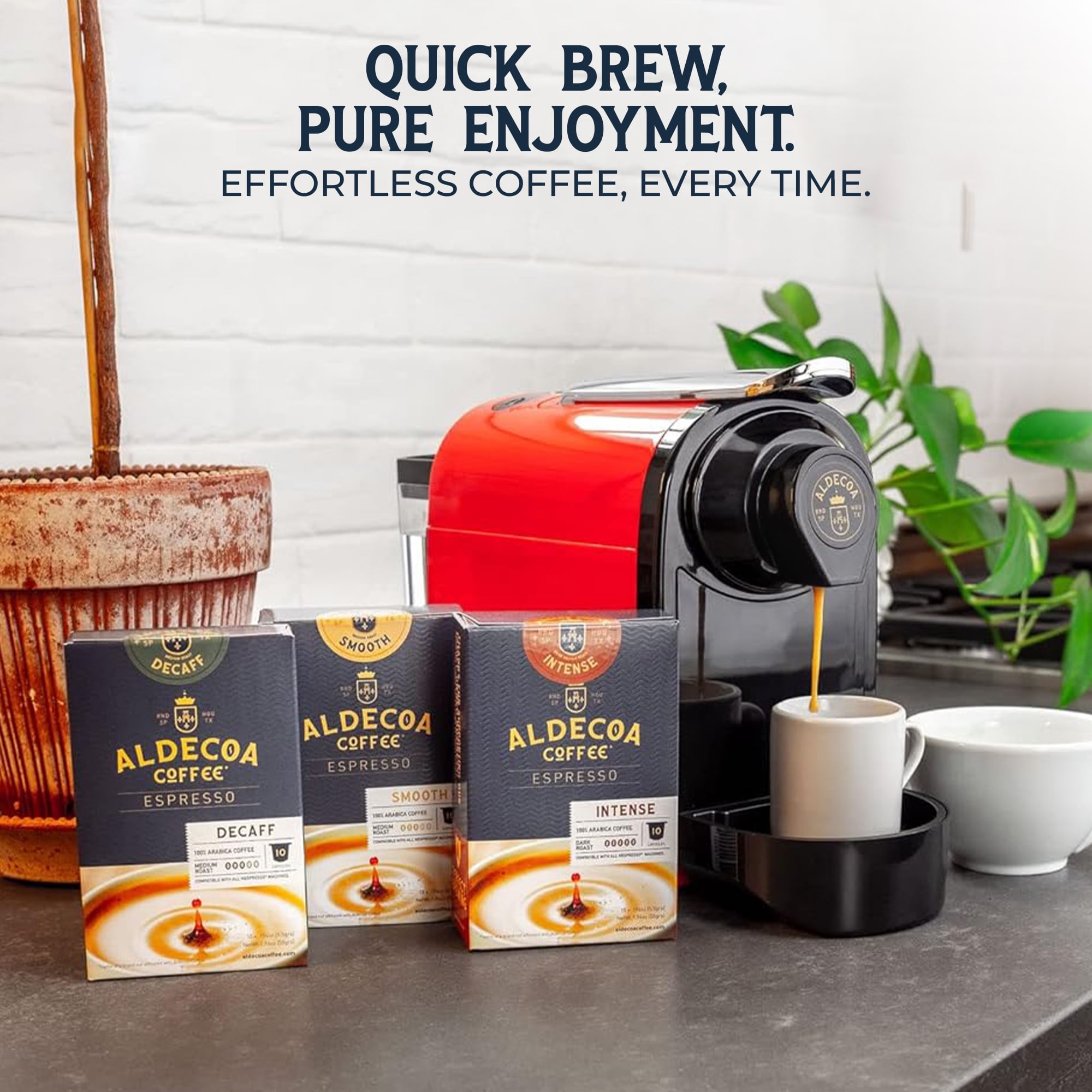 Ald Nespresso Cap Decaf 10