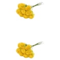 thumbnail image 2 of Thinsony 10pcs Simulation Of Taraxacum Plastic Flowers For Home Decoration Plastic Is Sturdy And Durable yellow 2Set, 2 of 6