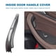 thumbnail image 5 of Panel de cubierta de manija de puerta interior de coche para BMW X3 G08 18-21 (fibra de carbono derecha), 5 of 8
