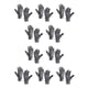 thumbnail image 3 of Guantes térmicos Greeniant Impermeables Cortavientos Gris S 10Conjunto, 3 of 6