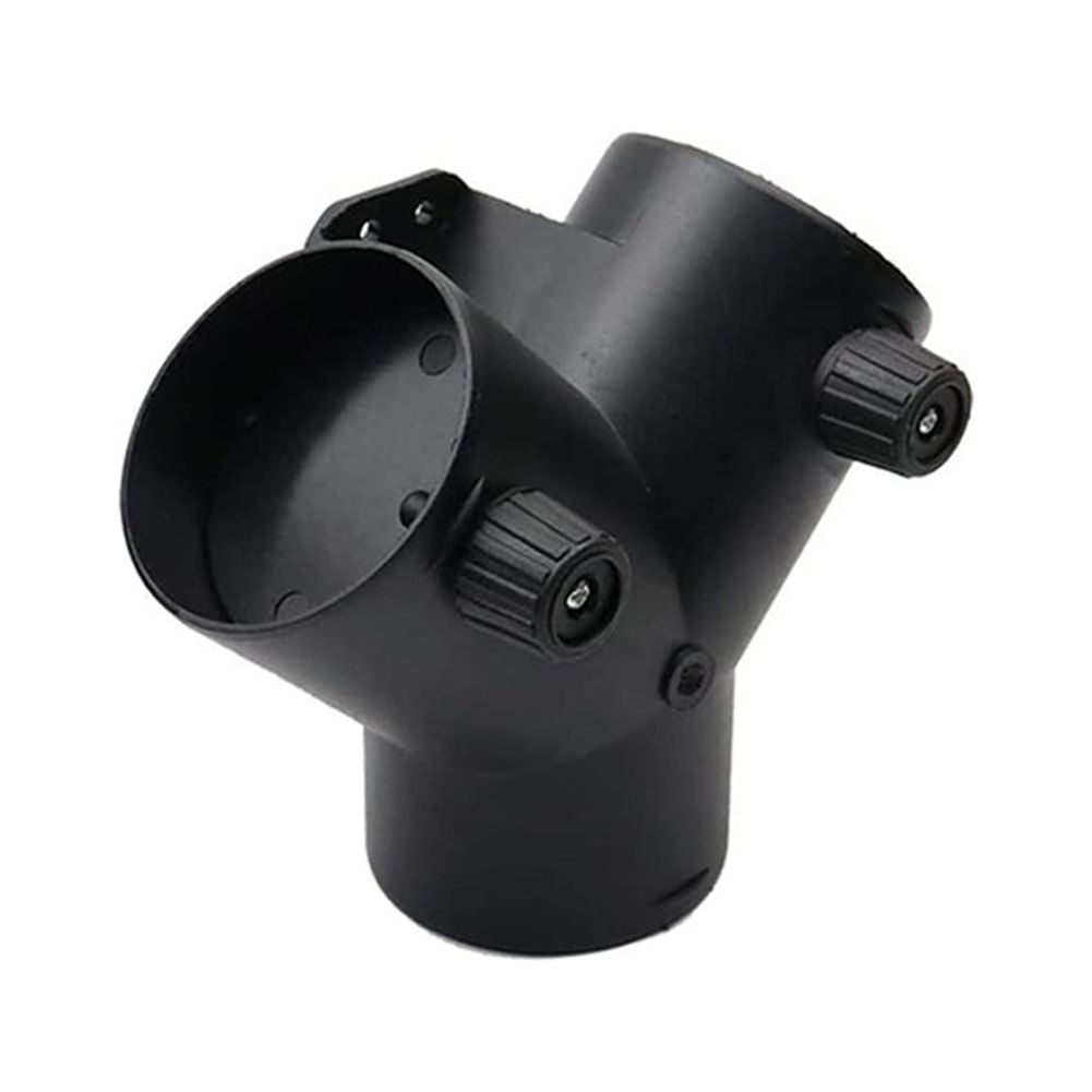 60mm Pipe Ducting Y Piece + Warm Air Outlet Vent & Hose Clip For Diesel Heater
