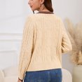 thumbnail image 5 of GYRATEDREAM Women's Long Sleeve Crewneck Button Down Sweaters Knit Cardigan Trendy Ladies Fall Clothes, 5 of 8