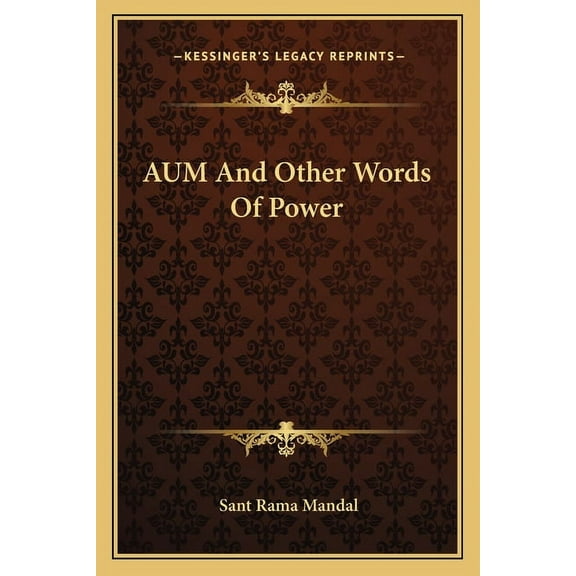 AUM And Other Words Of Power, (Paperback)