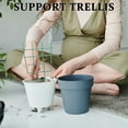 thumbnail image 3 of Pretyzoom 4pcs Trellis For Potted Plants Plastic Plant Climbing Trellis Space-saving Green For Outdoor Gardening, 3 of 8