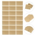 thumbnail image 1 of Minkissy 50Set Brown Kraft Envelopes Kraft Paper Beige Retro for Banquets, 1 of 5