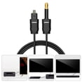 thumbnail image 2 of 192KHz Optical to 3.5mm Conversion Sound Cable Adapter Conversion Cord for Homes Theaters Systems & Games Consoles, 2 of 9
