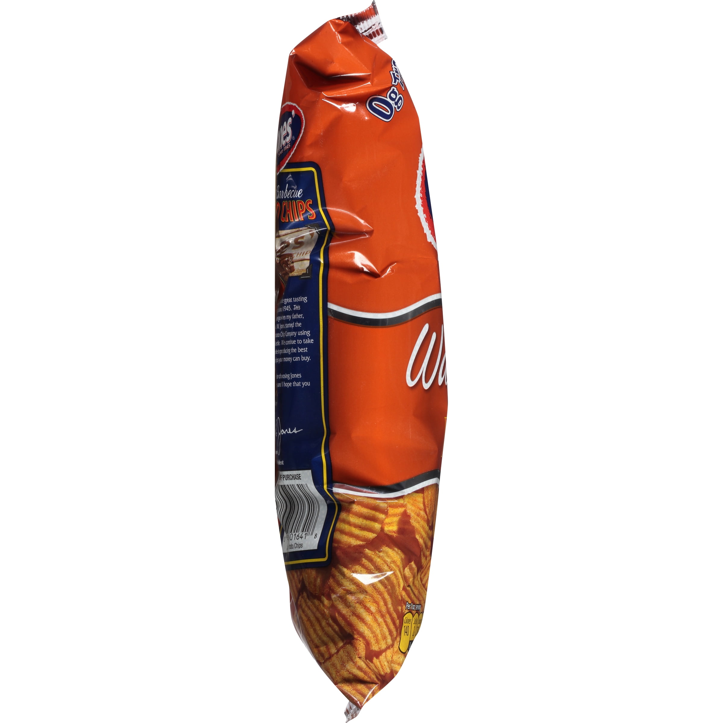 Jones' Wavy Barbecue Flavored Potato Chips, 9 Oz.