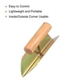 thumbnail image 4 of Uxcell Inside Corner Trowel 2 Inch Drywall Corner Tool Galvanized Steel Corner Shaping Tool, 4 of 4
