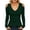 Green, variant on Womens Lace Bodysuit Women's Cold Shoulder Shirts - V-Neck Ribbed Slim Fits Tops - Stretchy Comfy Long Sleeve Daily Layering Base Top