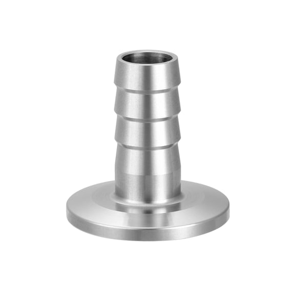 KF25 Flange to 16mm Rubber Hose Barb Adapter Fitting for Vacuum