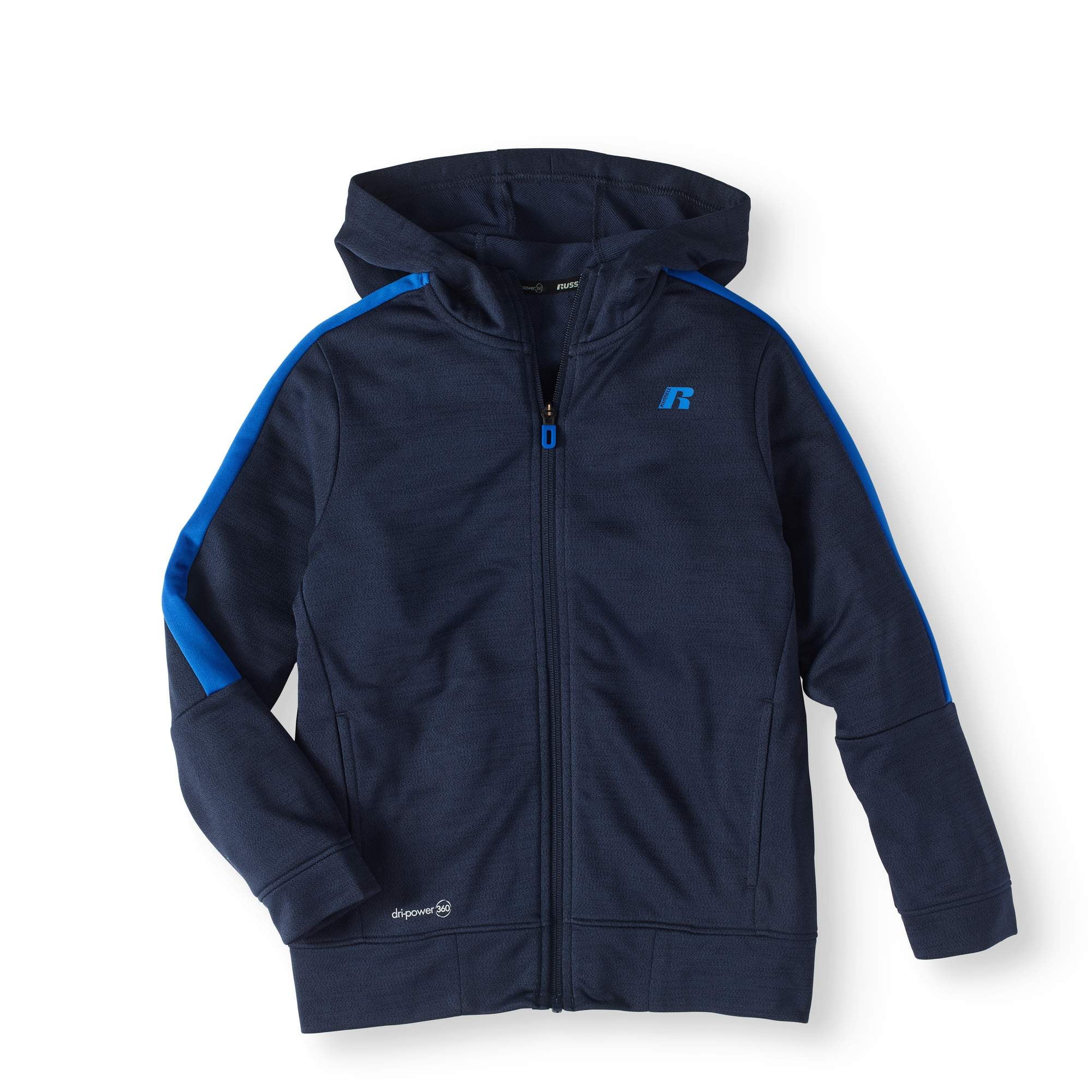 Zip Up Active Track Jacket With Hood (Little Boys & Big Boys)