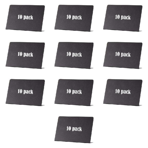 10/20 Pcs Message Board Signs Chalkboard Signs Memos Board Small Chalkboards with Pen for Birthday Party