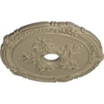 thumbnail image 3 of Ekena Millwork 26"OD x 3 3/4"ID x 1 1/2"P Attica with Rose Ceiling Medallion (Fits Canopies up to 4 1/2"), Hand-Painted Gobi Desert, 3 of 5