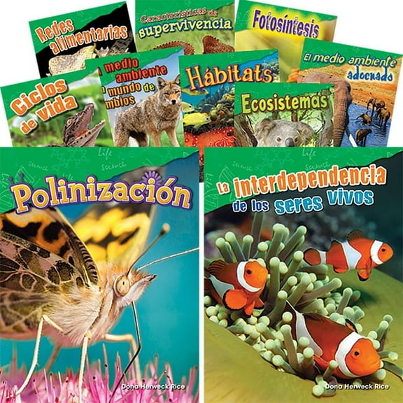 Science: Informational Text: Let's Explore Life Science Grades 2-3 Spanish, 10-Book Set (Other)