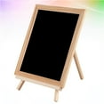 thumbnail image 4 of CHUANK Kids Wooden Magnetic Chalkboard Easel Standing Drawing Board, 4 of 6
