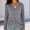 Gray women winter long sleeve sweatshirt a1, variant on Women's Winter Long Sleeve Button Down Open Front Sweatshirts Casual Basic Tops Cozy Loose Fit Fashion Tunic Blouses for Women Fall Outwear Solid Everyday Wear Clothes, Blue L