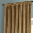 thumbnail image 4 of Half Price Drapes Signature Sweet And Spicy Rum Velvet Hotel Blackout Curtains(1 Panel),50W X 96L, 4 of 6