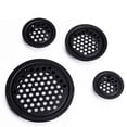 thumbnail image 3 of Round Ventilation Grille Cabinet Hole Grille 35mm 90 Pieces Black for Bathroom Cabinet Wardrobe Shoe Cabinet, 3 of 8