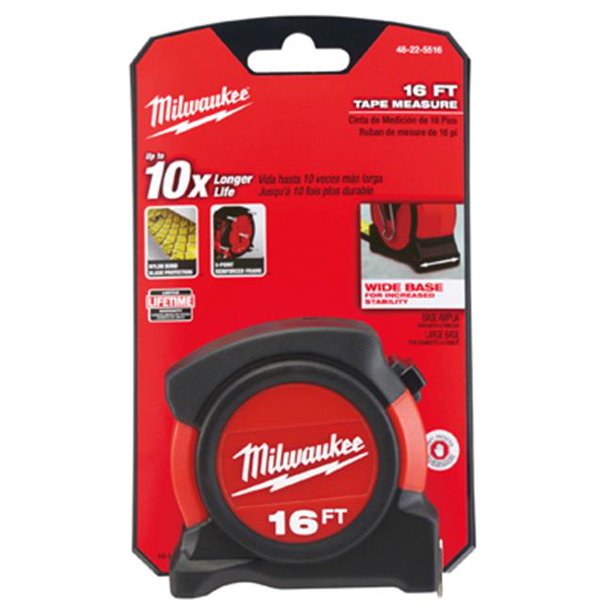 Milwaukee 48225516 16 ft. Tape Measure