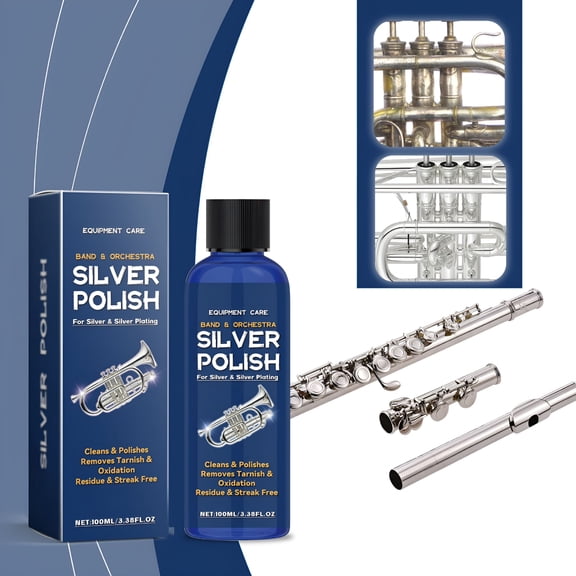 RAGUPEL Silver Polish and Cleaner Clean Shine and Polish Safe Protective Prevent Tarnish Silver Jewelry Cleaner Silverware Protection