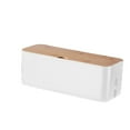 thumbnail image 4 of Wooden cover wire storage box junction box board storage box, 4 of 7