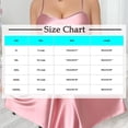 thumbnail image 5 of Blmnix Nightgowns for Women Sexy Silk Nightgown Plus Size Nightgowns Chemises Sleepshirts Red Sleeveless Square Neckline Short Lace Nightgown,XXXXXL, 5 of 5