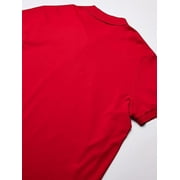 Lacoste Short Sleeve Jersey Interlock Regular Fit Mens Polos Size XL, Color: Red