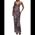 thumbnail image 2 of Vestidos Estampados para Mujer, Escote Sin Espalda, Adelgazantes Estampado de Leopardo L, 2 of 10