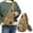 KH, variant on Ihhxbz Big Deals Items Thickened Zipper Outdoor Canvas Chest Bag New Men's Chest Bag Hiking Backpack Multipurpose Crossbody Chest Bag Messenger Bag Men's and Women's Chest Bag