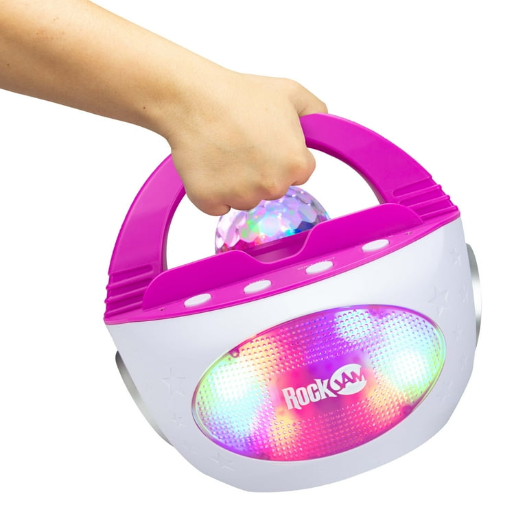 RockJam 10-Watt Portable Karaoke Machine with Bluetooth, Aux RockJam 10-Watt Portable Karaoke Machine with Bluetooth, Aux