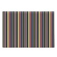 thumbnail image 1 of Modern Cutting Board, Colorful Geometric Stripes Lines Vintage Retro Style Design Art Print, Decorative Tempered Glass Cutting and Serving Board, Large Size, Multicolor, by Ambesonne, 1 of 1
