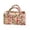 A, variant on Floral Quilted Fabric Storage Basket,Decorative Organizer Tote with Handles, Portable Caddy for Toys Snacks and Craft Supplies, Home Decorative Bin