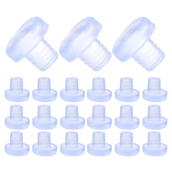 Uonlytech Pe Chair Leg Pads Sky-Blue Anti-Slip and Noise Reducing 200Pcs