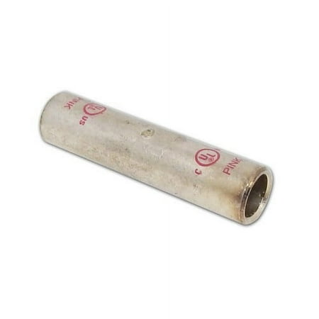 MSL1/0 Copper Long Barrel Compression Splices in Pink [Set of 3]